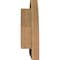 Ekena Millwork Half Round Gable Vent Functional, Western Red Cedar Gable Vent w/Brick Mould Face Frame, 12"W x 06"H GVWHR12X0600SFUWR - alternate 5